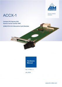 ACCx-1 Hardware Manual